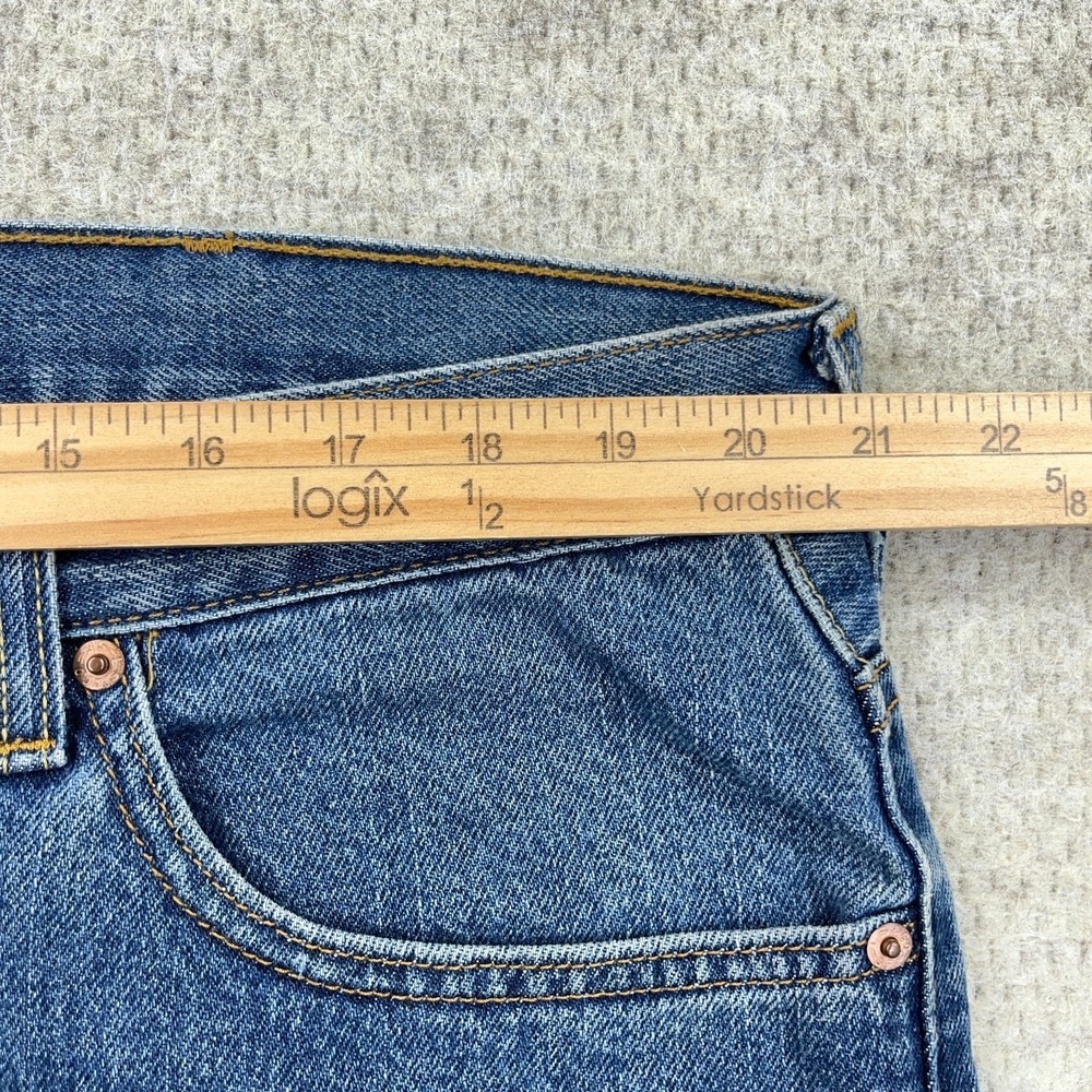 Vintage Levis 550 Jeans Men 42x32 Relaxed Fit Straight Leg Y2K Baggy Grunge Worn - Picture 16 of 16